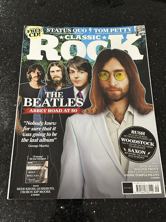 Classic Rock Magazine Issue 266 - Sep 2019 - The Beatles Rush Saxon