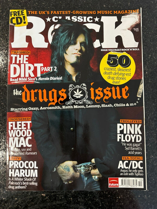 Classic Rock Magazine Issue 110 - September 2007 The Drugs Issue