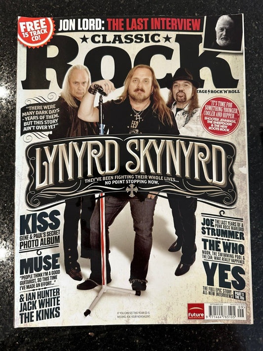 Classic Rock Magazine Issue 175 - September 2012 Lynryd Skynryd