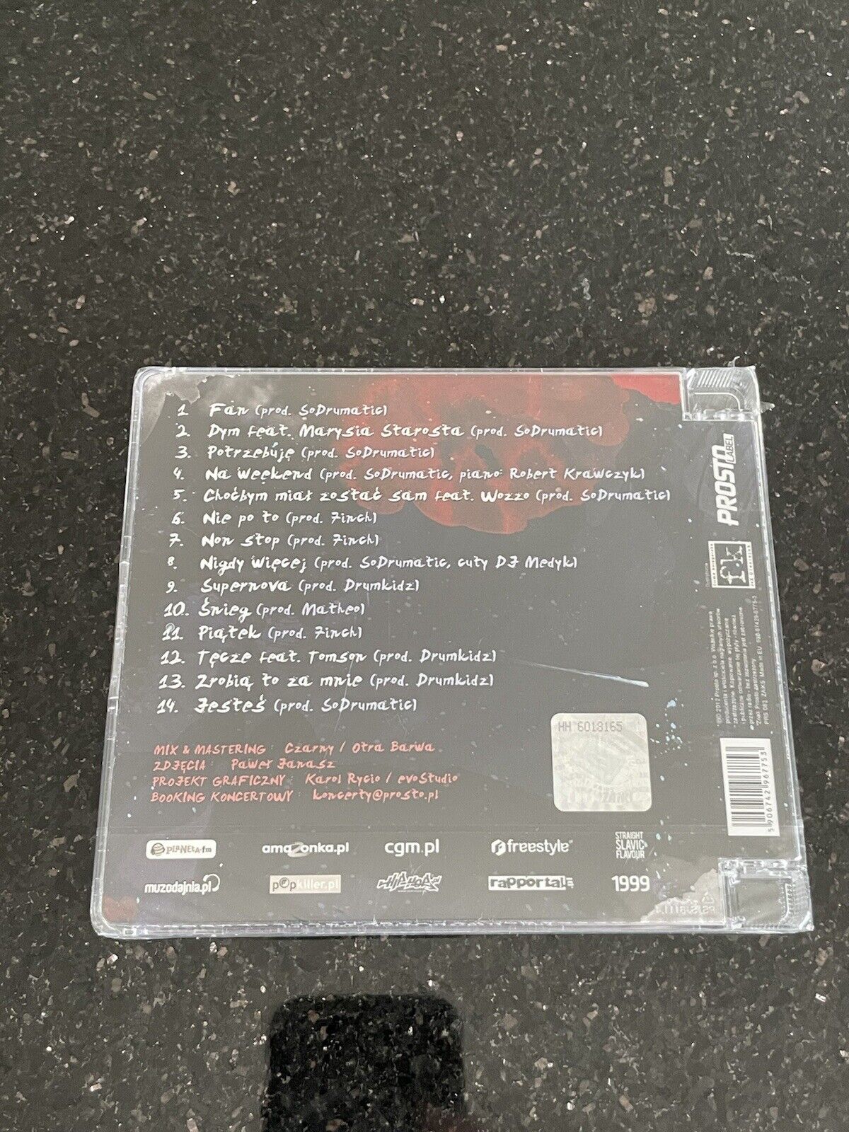 VNM - Etenszyn: Drimz Kamyn Tru CD - POLISH RELEASE SEALED Polski Hip Hop