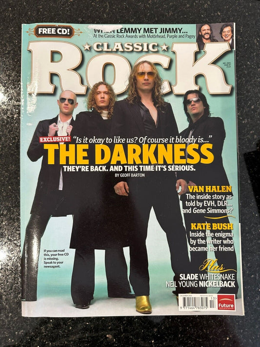 Classic Rock Magazine Issue 87 December 2005 - The Darkness