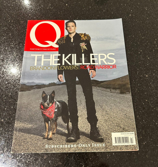 Q MAGAZINE  ISSUE# 272 - MARCH 2009 Killers Amy Winehouse Katy Perry
