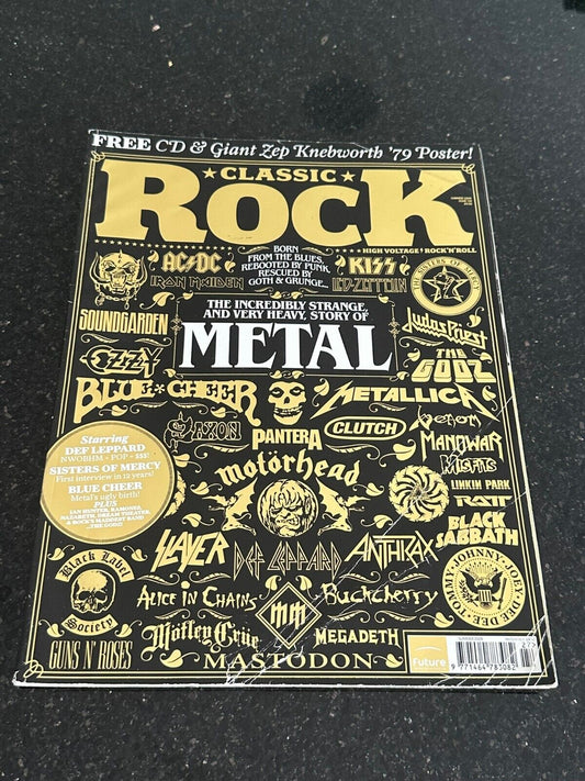 Classic Rock Magazine Issue 134 - Summer 2009 Heavy Metal