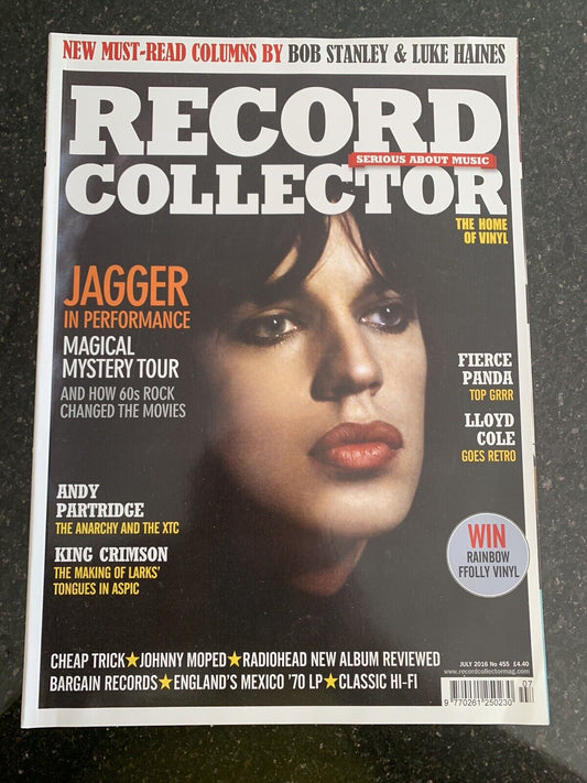 RECORD COLLECTOR MAGAZINE ~ JULY 2016 ISSUE: 455
