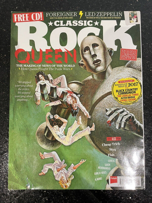 Classic Rock Magazine #239 August 2017 Exclusive Collector's Limited Edition