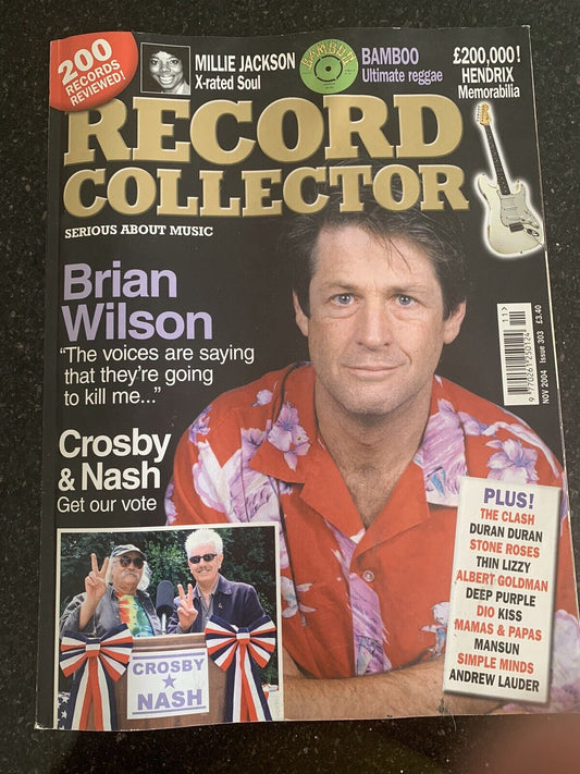 RECORD COLLECTOR MAGAZINE ~ November 2004 ISSUE: 303