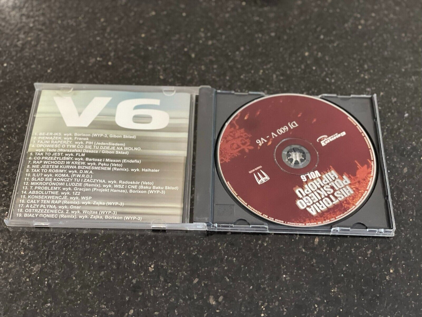 DJ. 600 VOLT - V6 - Hip Hop  2001 1st Release Polish Hip Hop Polski Hip Hop