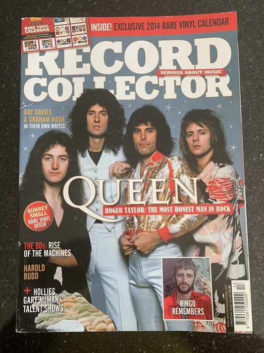 RECORD COLLECTOR MAGAZINE ~ Christmas  2013 - ISSUE: 442 - Queen