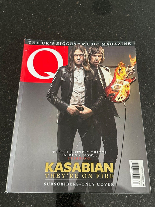 Q MAGAZINE  ISSUE# 278 - SEPT 2009 KASABIAN SUBSCRIBERS ONLY EDITION RARE