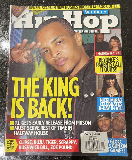 Hip Hop Weekly Magazine 01/2010 Rare