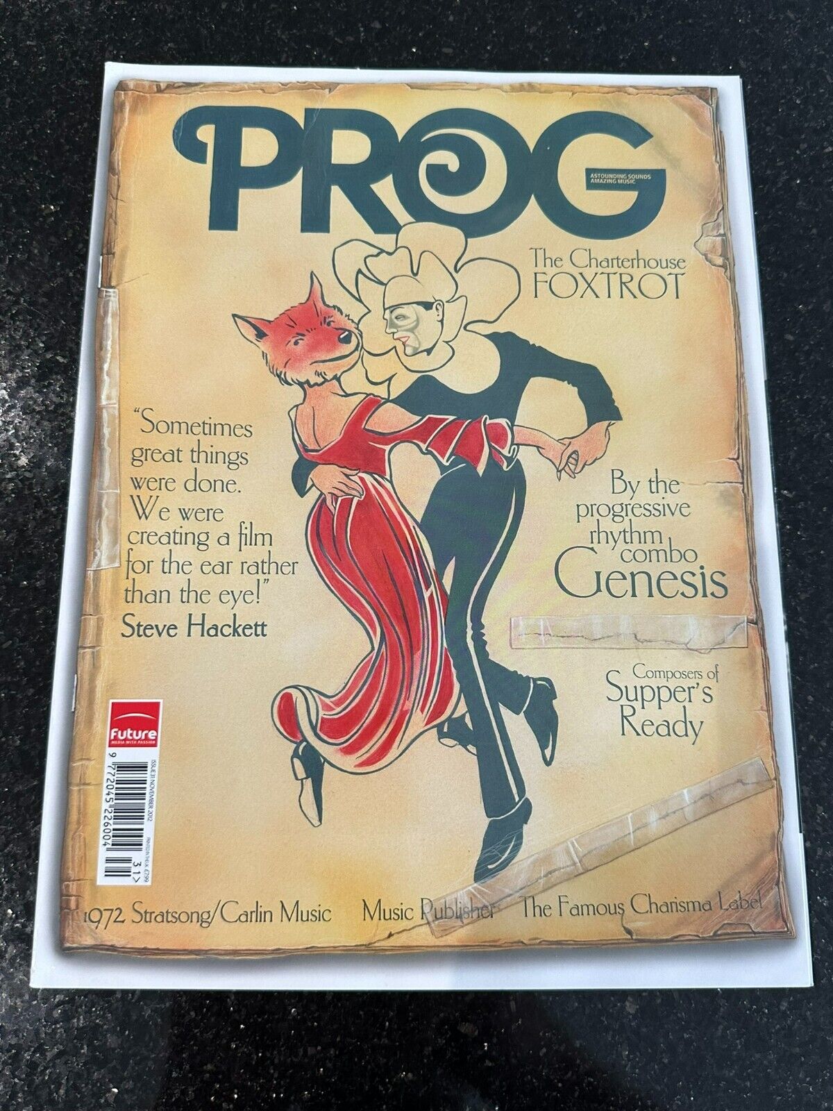 Classic Rock presents PROG Rock Magazine Issue 31 No CD.
