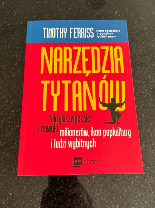 Polska Książka Polish Book Narzędzia tytanów (Narzedzia Tytanow) Timothy Ferriss