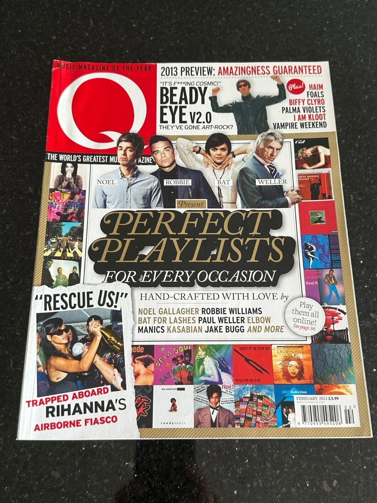 Q MAGAZINE  ISSUE#319 - FAB 2013 PERFEXT PLAYLIST