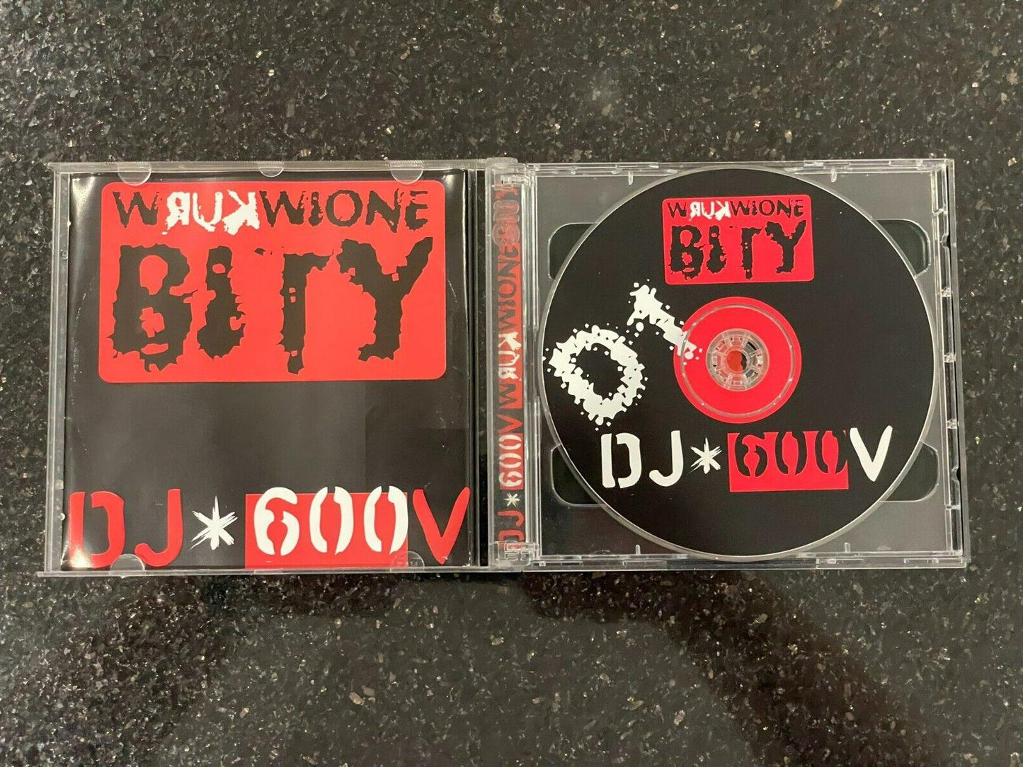 DJ. 600 VOLT - Wkurwione Bity  2001 1st Release Polish Hip Hop Polski Hip Hop