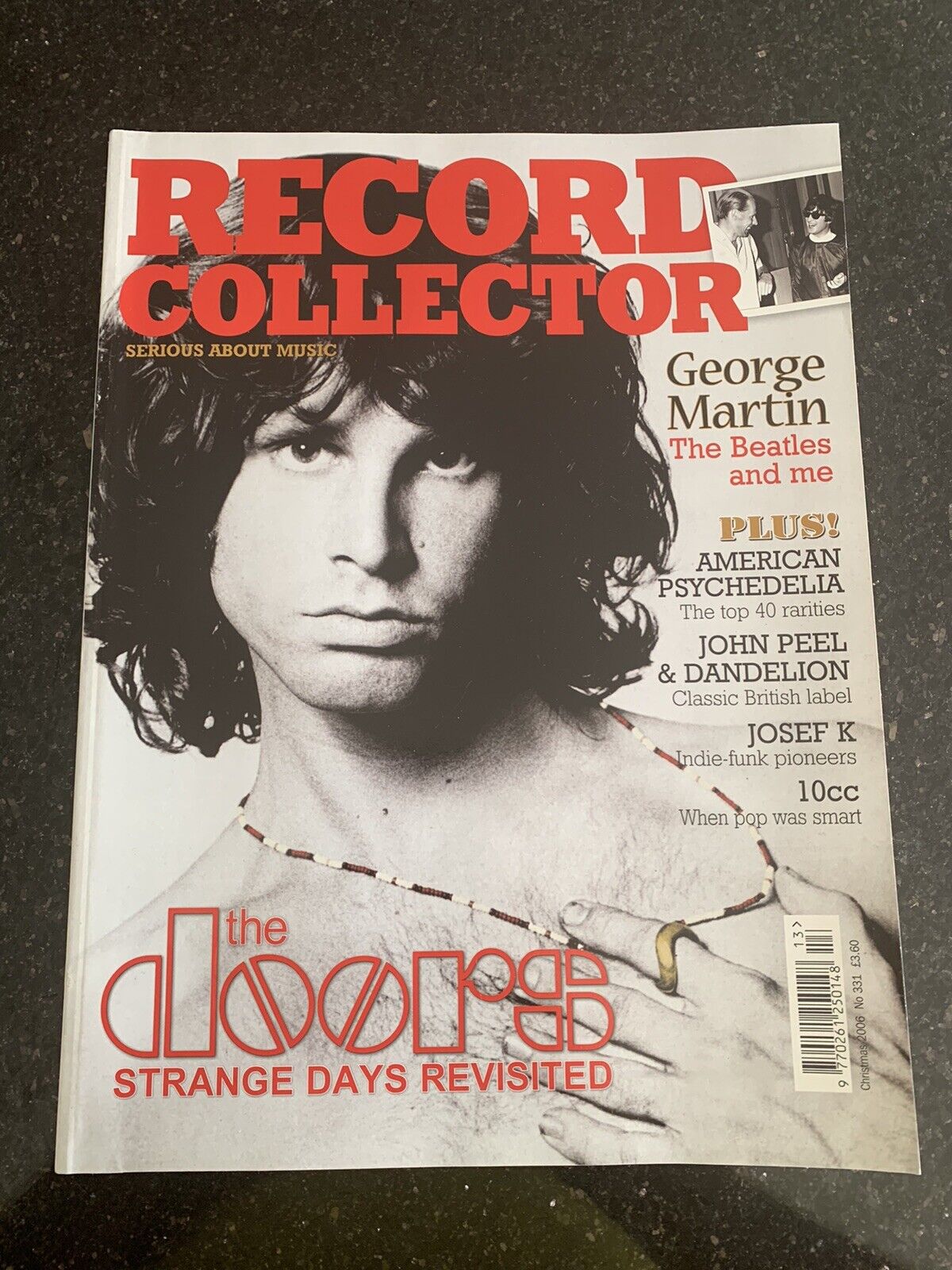 RECORD COLLECTOR MAGAZINE ~ Christmas  2006 - ISSUE: 331 - The Doors