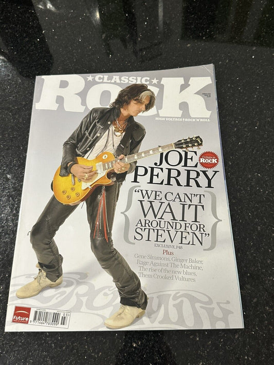 Classic Rock Magazine Issue 142 - March 2010 - Aerosmith Joe Perry