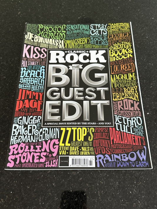 Classic Rock Magazine Issue 264 - SUMMER 2019 THE BIG GUEST EDIT
