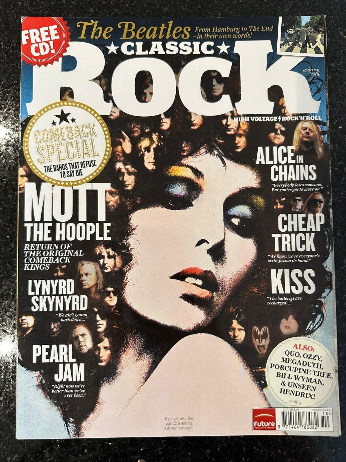Classic Rock Magazine Issue 137 - October 2009 Madonna