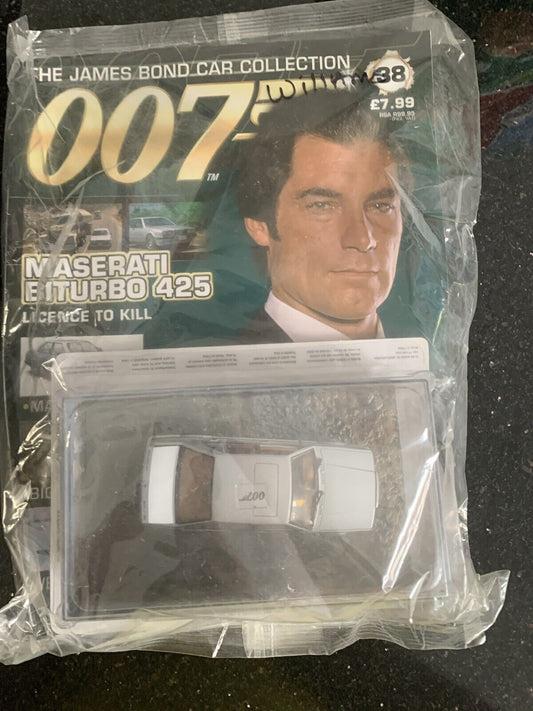 James Bond Car Collection 007 - Maserati Biturbo 425 #38 Rare New