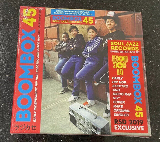 Various - Boombox 45/1979-82 (5x7 " Vinyl Box) 2019 Record Store Day New