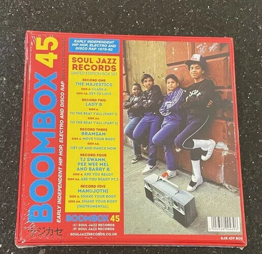 Various - Boombox 45/1979-82 (5x7 " Vinyl Box) 2019 Record Store Day New