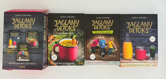 Marek Zaremba - Jaglany Detoks - 3 Book Set (Polish)
