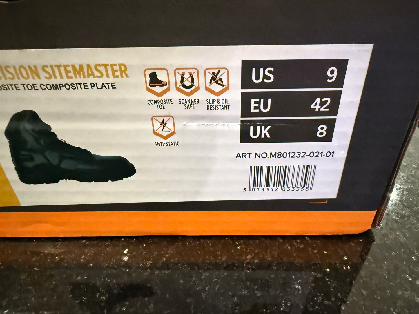 Magnum Precision Sitemaster Safety Boots UK Size 8