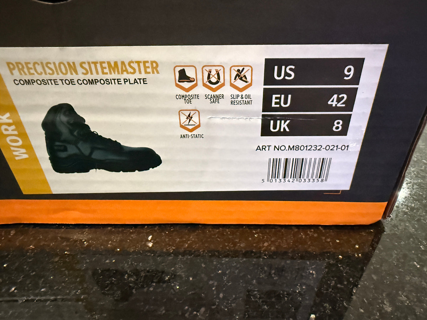 Magnum Precision Sitemaster Safety Boots UK Size 8