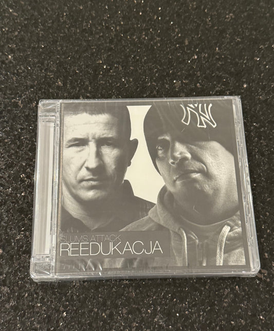 🇵🇱 Polish Hip Hop CD - Slums Attack - Reedukacja Rychu Peja 🇵🇱 Polski Hip Hop CD