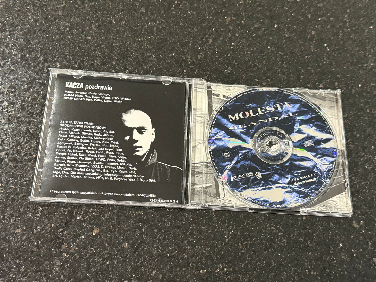 Polish 🇵🇱 Hip Hop - Molesta - Skandal (First Release) 1998 - Polski Hip Hop