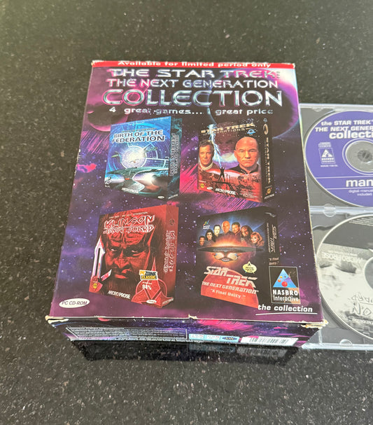 Star Trek: The Next Generation Collection for PC CD-ROM (4 Games) - Limited Edition Ultra Rare