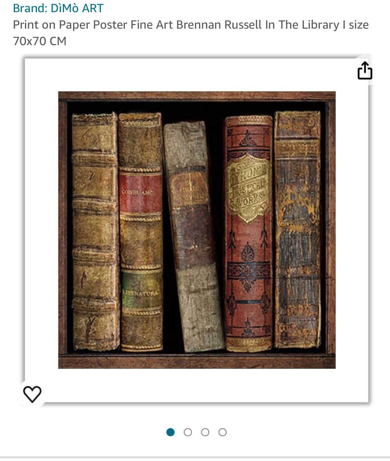 Exclusive Fine Art Set Russel Brennan - In The Library I & II