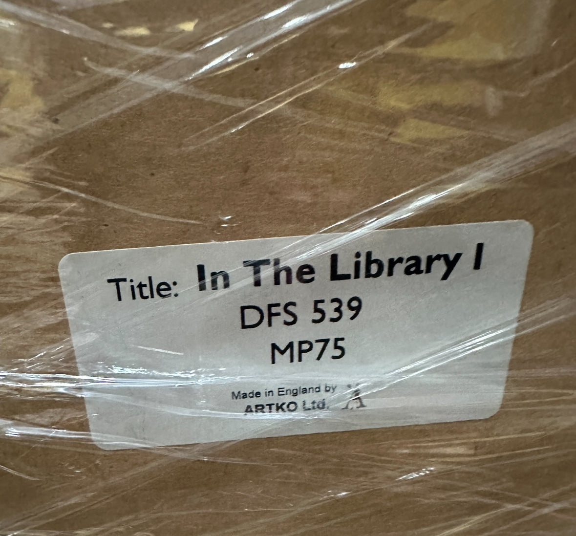 Exclusive Fine Art Set Russel Brennan - In The Library I & II