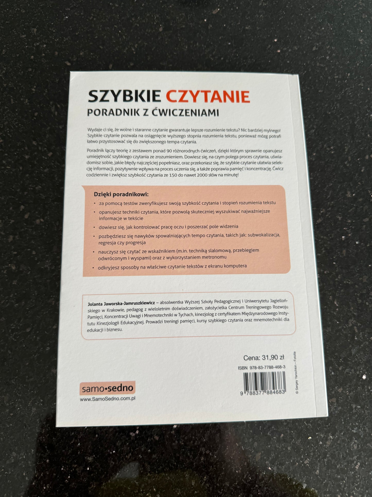 Samo Sedno - Szybkie Czytanie Polish Book Fast Delivery
