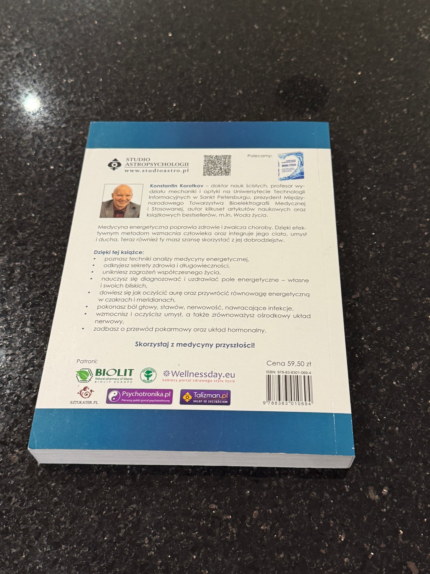 Polish 🇵🇱 Book - Korotkov Konstantin - Medycyna Energetyczna