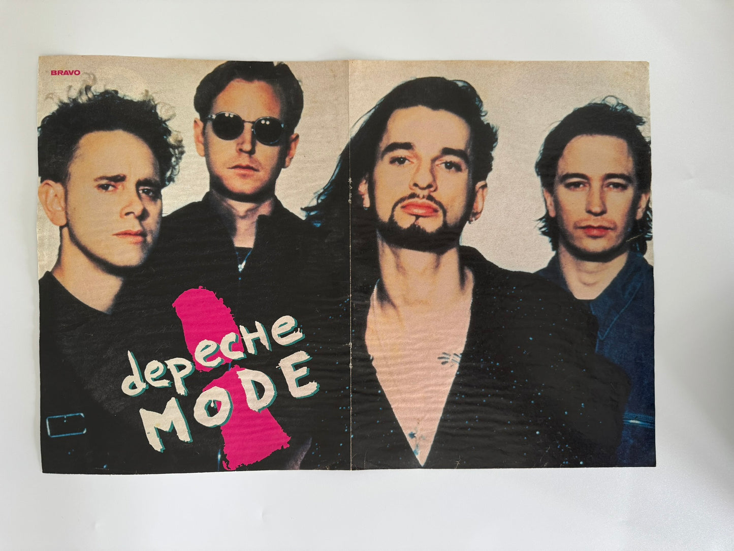 Depeche Mode Medium Sized Old School Poster - RARE