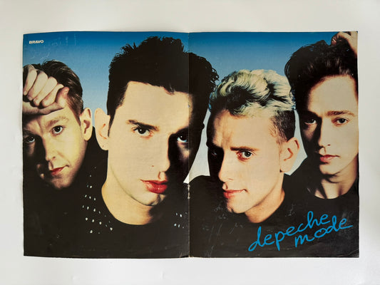 Depeche Mode Medium Sized Old School Poster - RARE