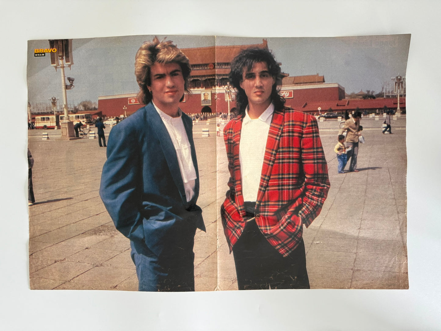 WHAM - George Michael Medium Sized Old School Poster - RARE