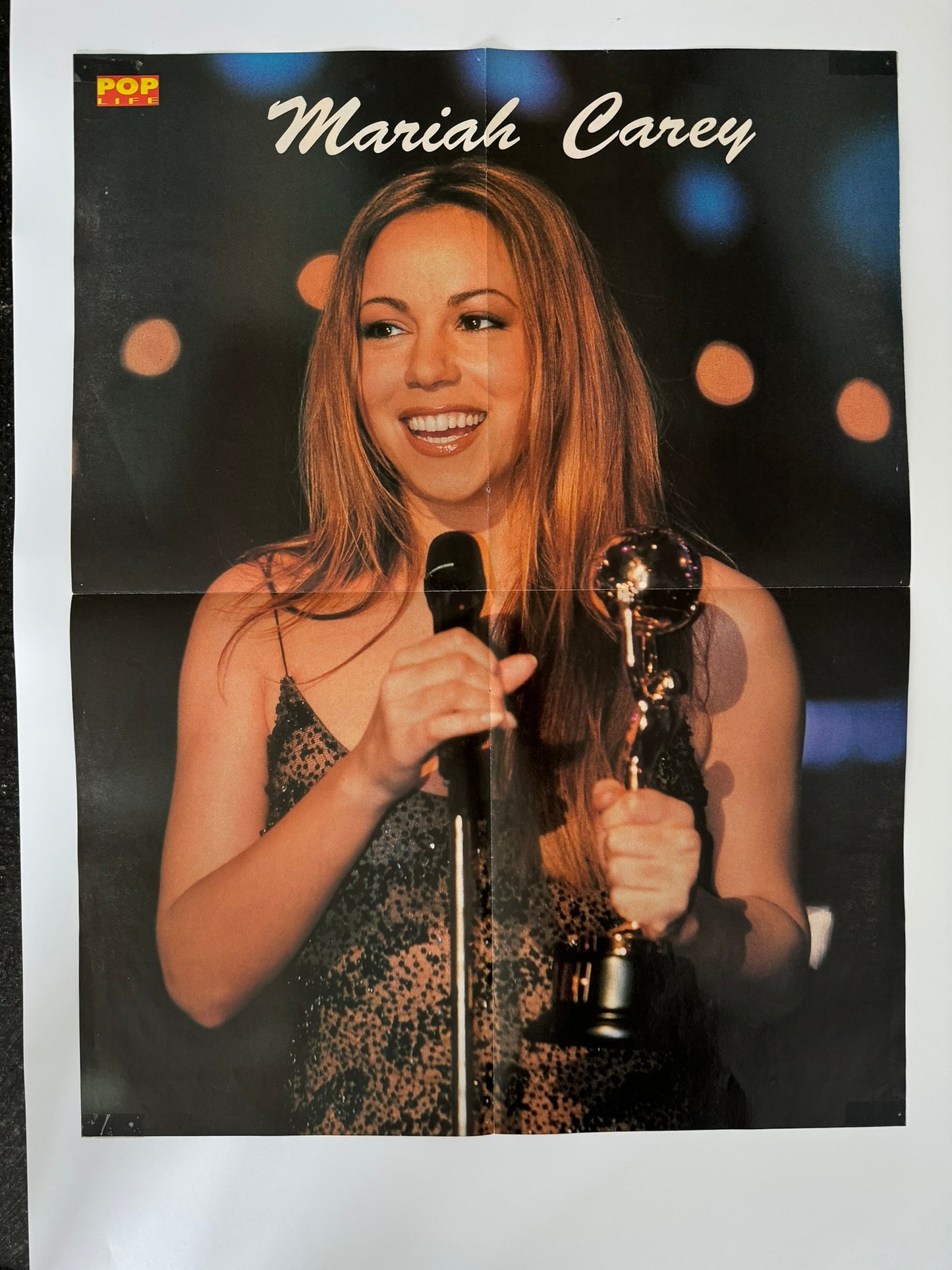 Mariah Carey Large Sized Old School Poster - RARE