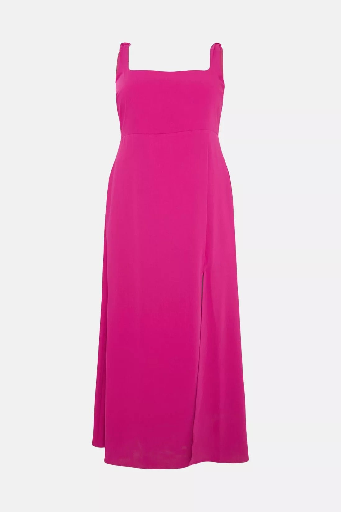 Oasis Curve Premium Crepe Tie Shoulder Midi Dress - Size 20