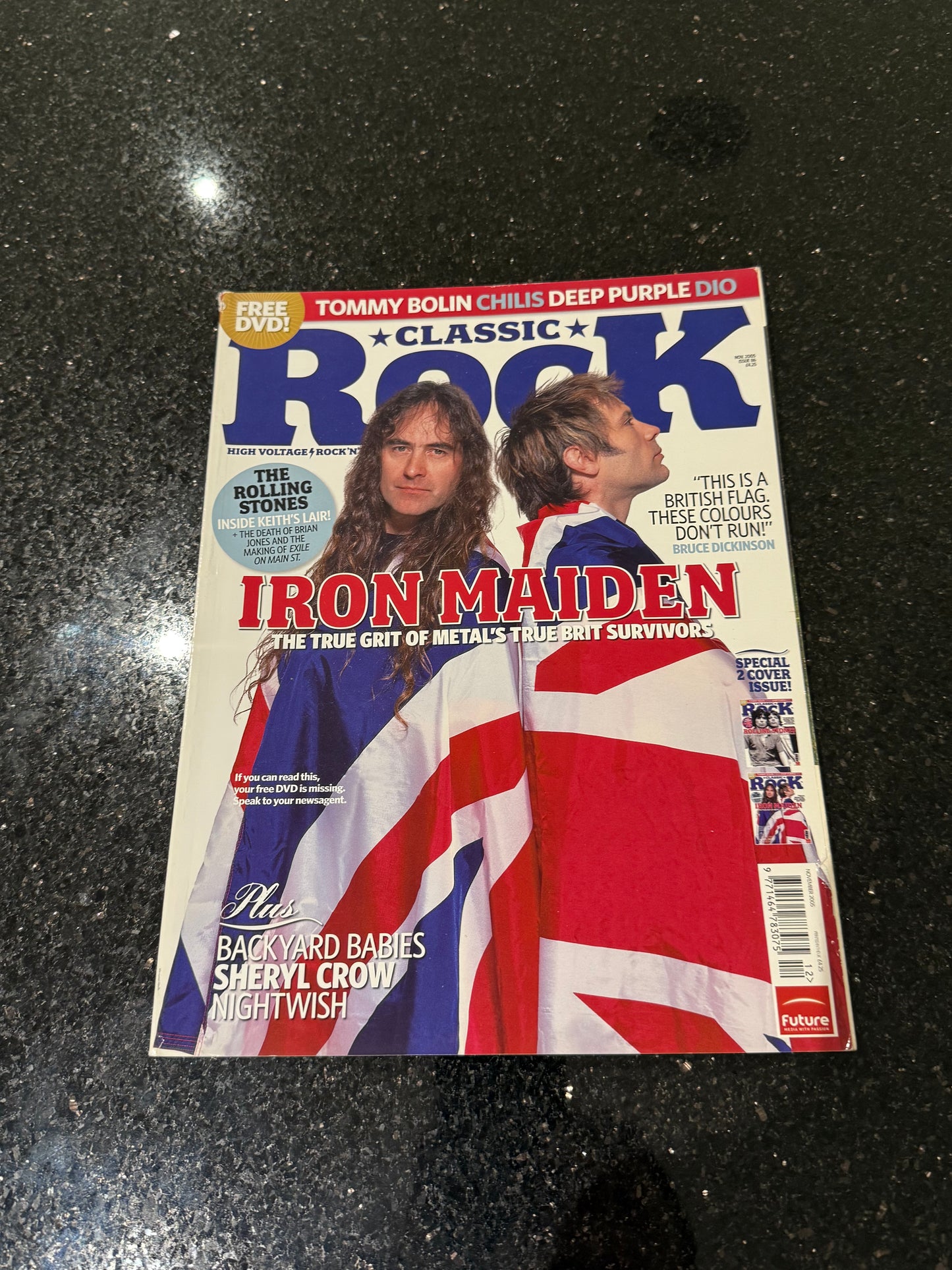 Classic Rock Magazine Issue 86 - November 2005 Iron Maiden