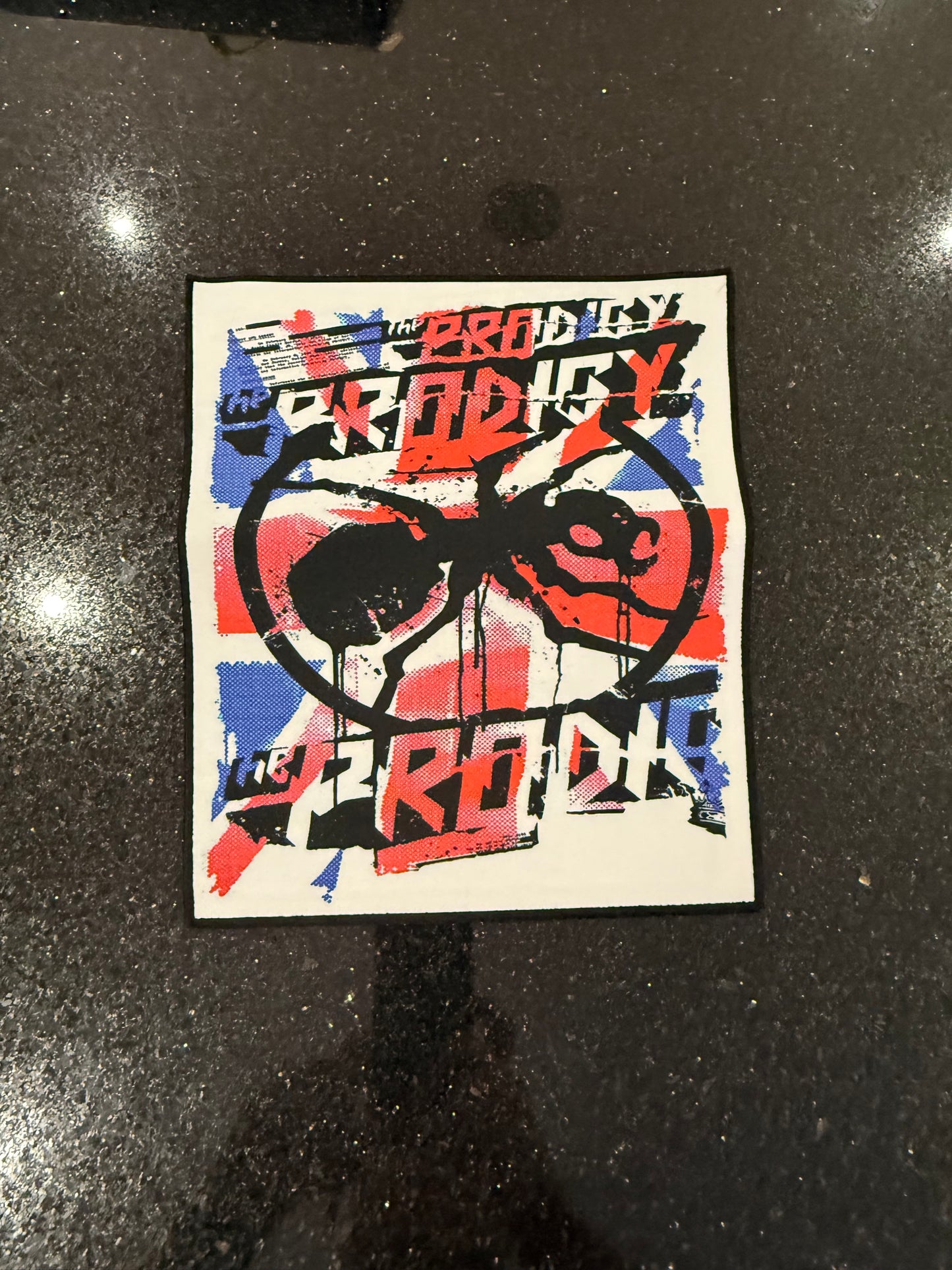 THE PRODIGY - Union Jack - Backpatch Back Patch
