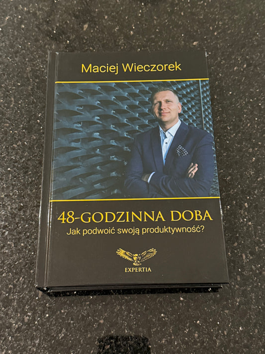 Polish 🇵🇱 Book - Maciej Wieczorek - 48 Godzinna Doba Ekspert w Bentleyu