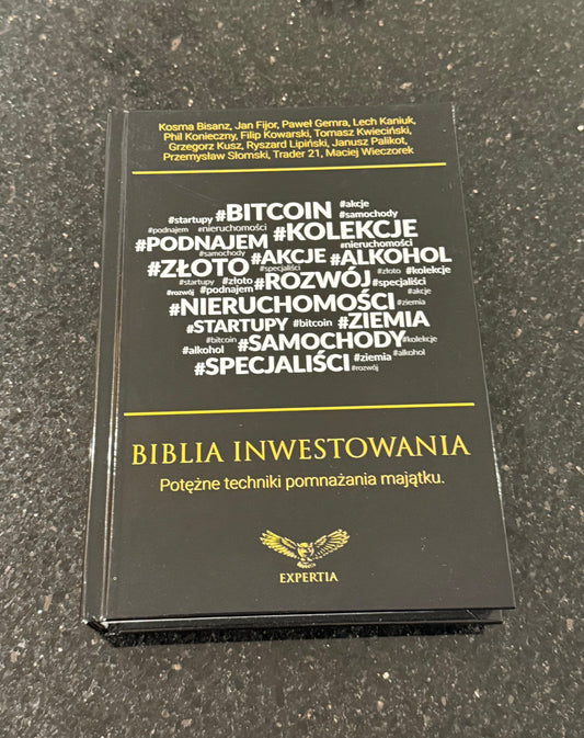 Polish 🇵🇱 Book - Expertia - Biblia Inwestowania - Ekspert w Bentleyu