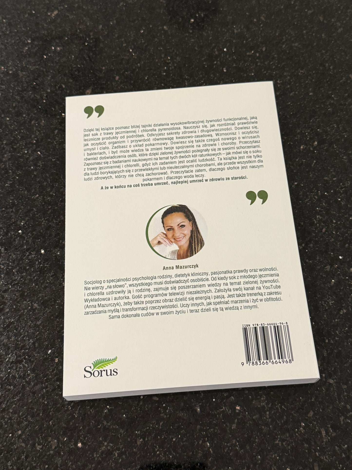 Polish 🇵🇱 Book - Anna Mazurczyk - Przebudzenie do zdrowia