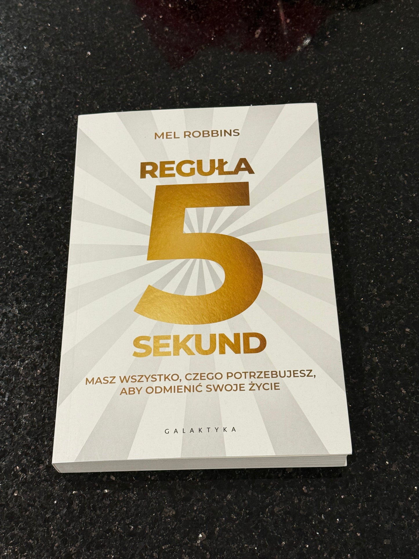 Polish 🇵🇱 Book - Mel Robins - Reguła (Regula) 5 Sekund