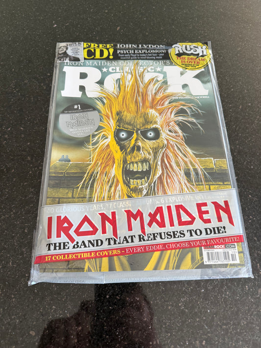 Classic Rock Magazine 2015 October Iron Maiden Subscriber Only Collector Edition - Issue 1