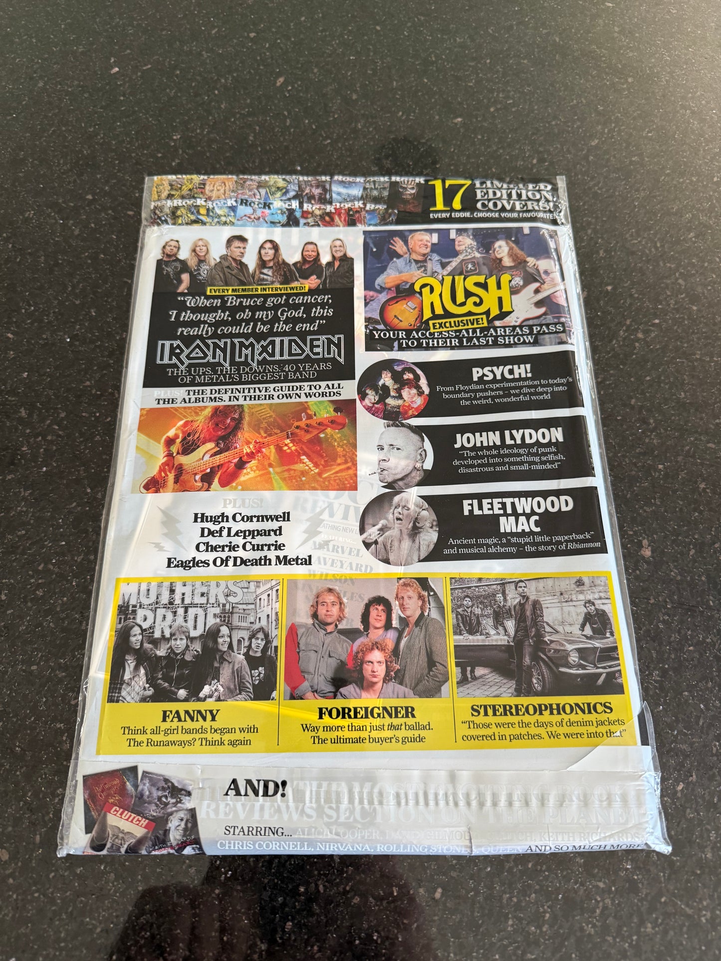 Classic Rock Magazine 2015 October Iron Maiden Subscriber Only Collector Edition - Issue 1