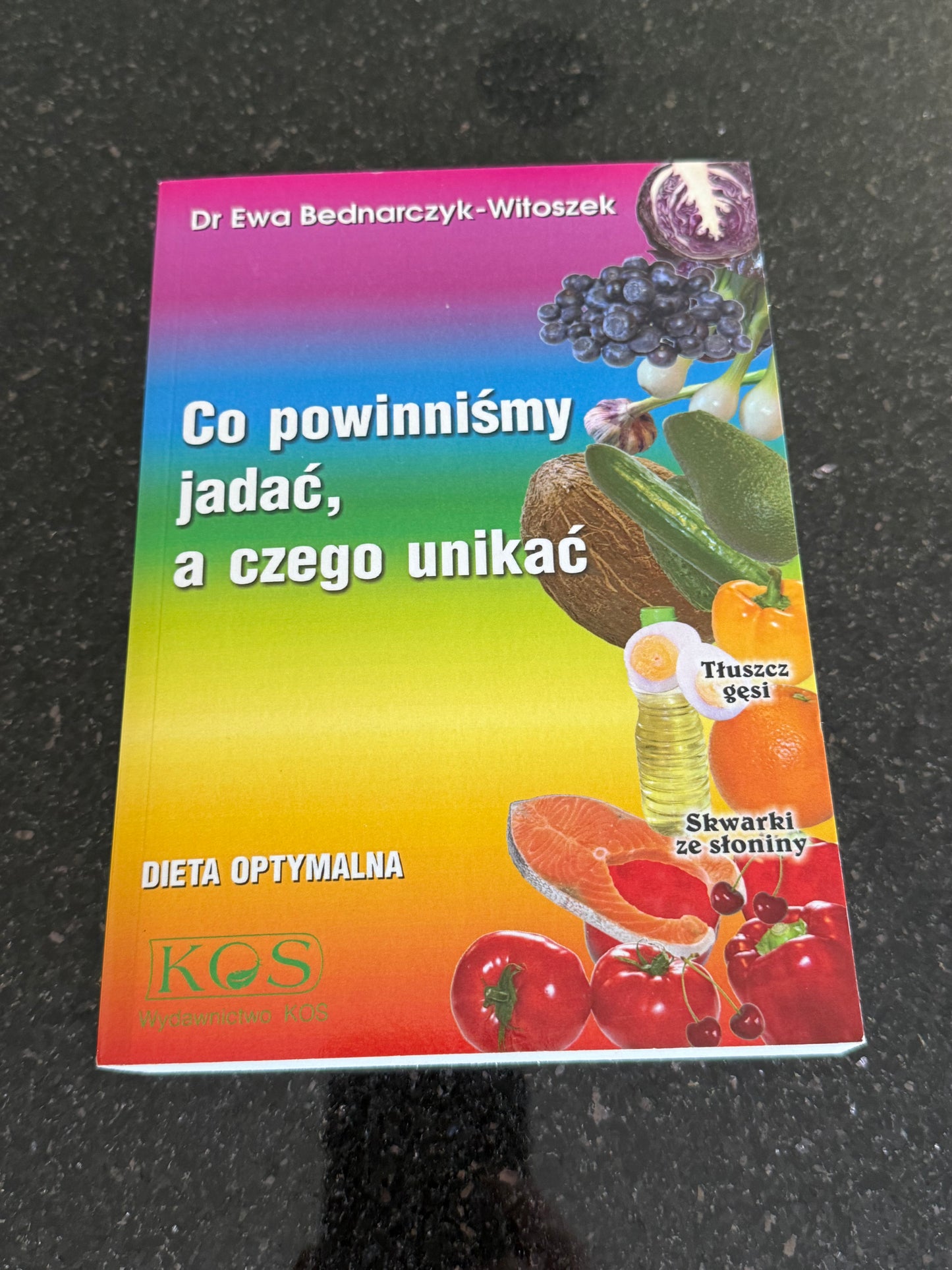 Ewa Bednarczyk-Witoszek Co powinnismy jadac a czego unikac: Dieta optymalna - Polish 🇵🇱 Book