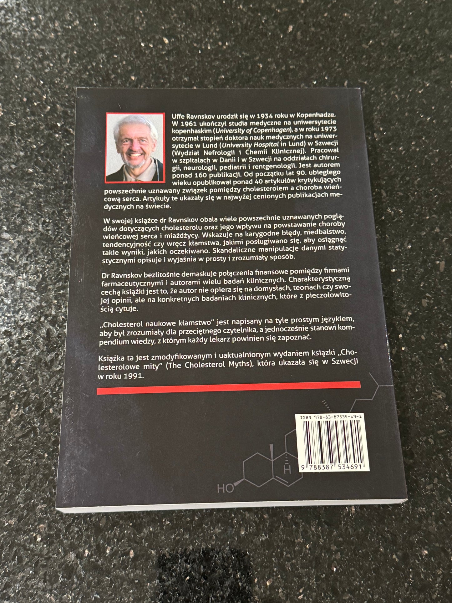 Uffe Ravanskov - Cholesterol Naukowe Klamstwo - Polish Book